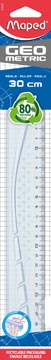 Plastieklat 30Cm Graphic Maped