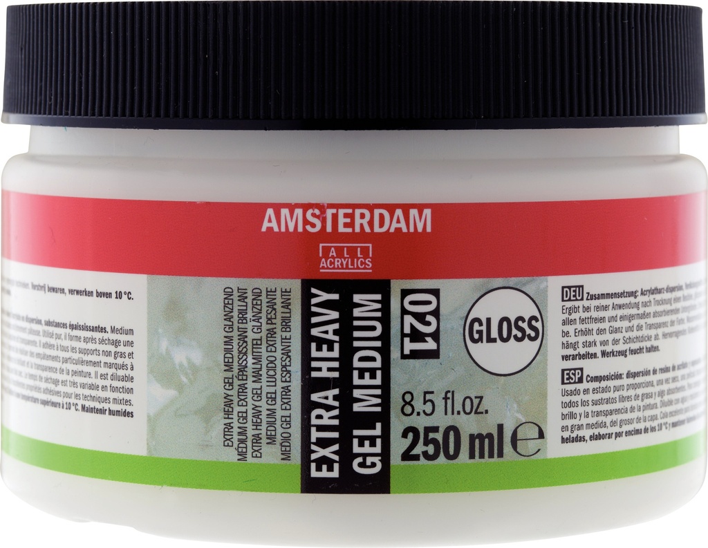 extra heavy gel medium gloss 250ml