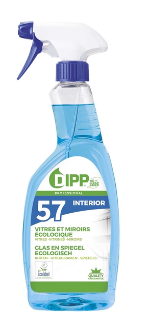 Glas En Spiegel Reiniger Dipp Ecologisch 750Ml