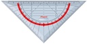 Geodriehoek School 16 Cm 45