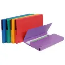 Pak Van 5 Pocketmappen In Glanskarton, 265G/M2 - (24X32Cm) A4 - Geassorteerde Kleuren