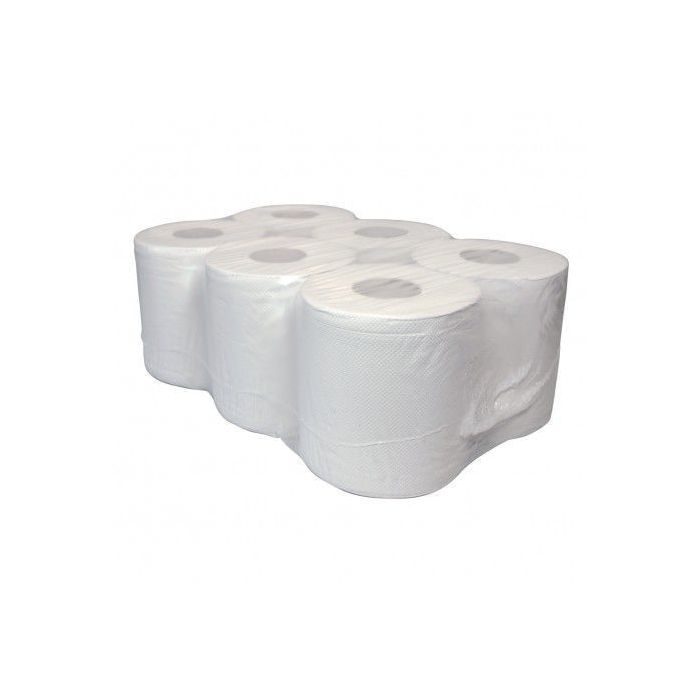 Poetsrol Midi 6X 1Lgs 320meter x 20cm Gerecycleerd