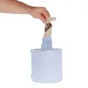 Poetsrol midi 6x blauw 1lgs 350mx22cm gerecycleerd