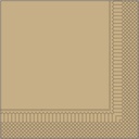 Servetten, Zand, 25X25Cm, 2 Laags, 200St
