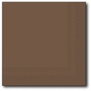 Servetten, Chocolade, 25X25Cm, 2 Laags, 200St 