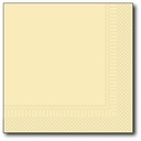 Servetten, Crème, 25X25Cm, 2 Laags, 200St