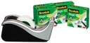 4 Scotch Magic Tape 19Mmx33M + Dispencer