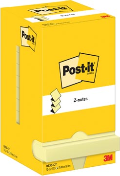 POST-IT Z-NOTES 7,6X7,6CM (12 stuks)
