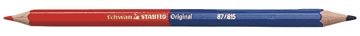 Potlood Rood-Blauw Stabilo