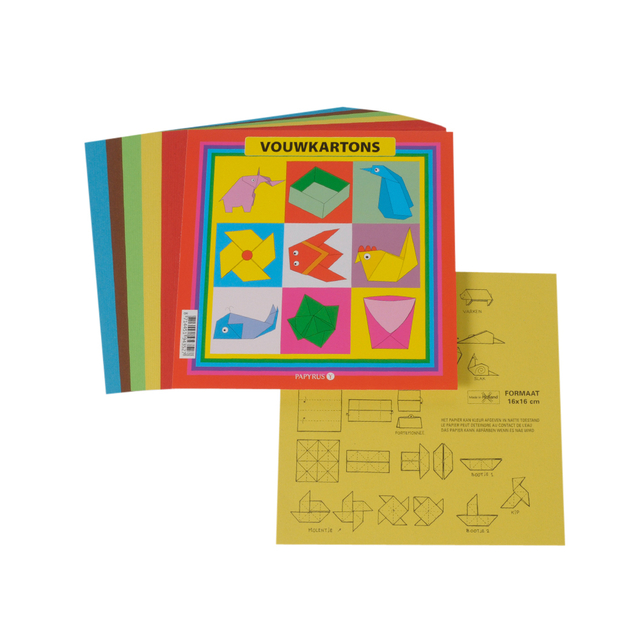 Vouwkarton - 16X16Cm - 40Vel