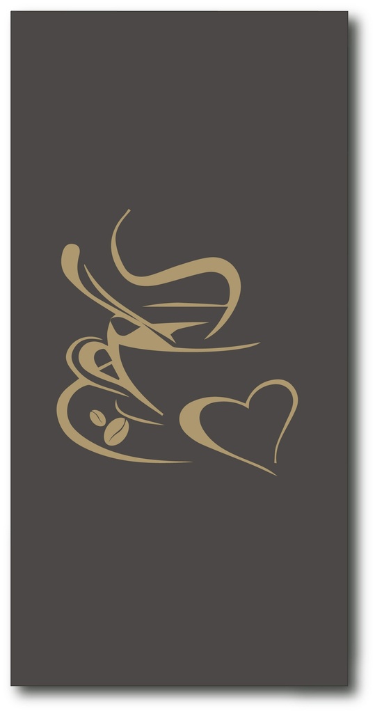 Point 2 Point Servetten, Love Coffee, 40X40Cm, 1/8, 30St, 100% Recycle