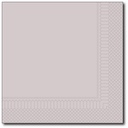 Servetten, Grijs, 40X40Cm, 1/4, 2 Laags, 100St