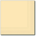 Servetten, Ivoor, 40X40Cm, 1/4, 2 Laags, 100St