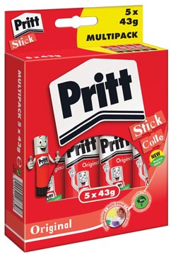 PRITT LIJMSTIFT 5X43G BLS