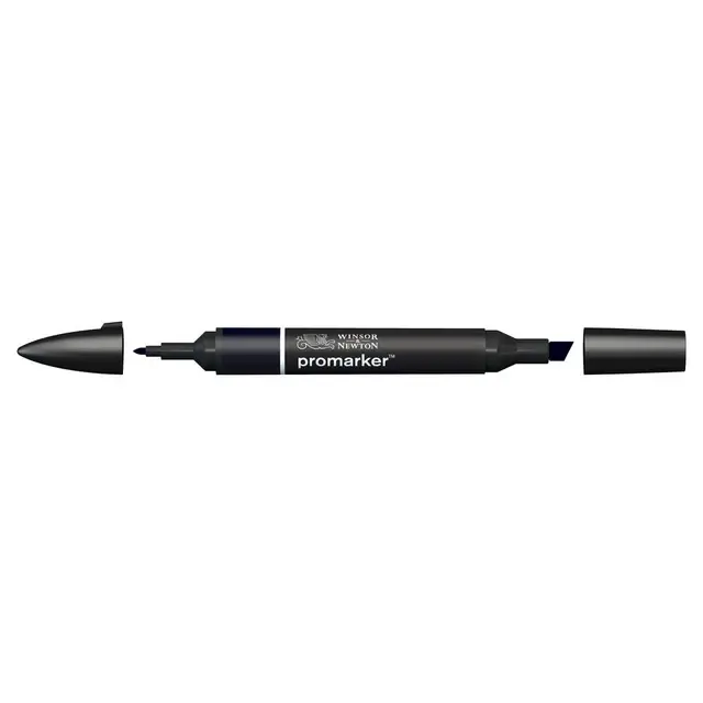 Promarker, Black, caps-on