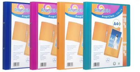 Paladin - 2-Ringsmap "Color" A4+ 20Mm Personaliseerbaar. Geassorteerd.