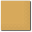 Servetten, Goud, 25X25Cm, 2 Laags, 200St 