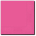 Servetten, Magenta, 33X33Cm, 1/4, 2 Laags, 100St