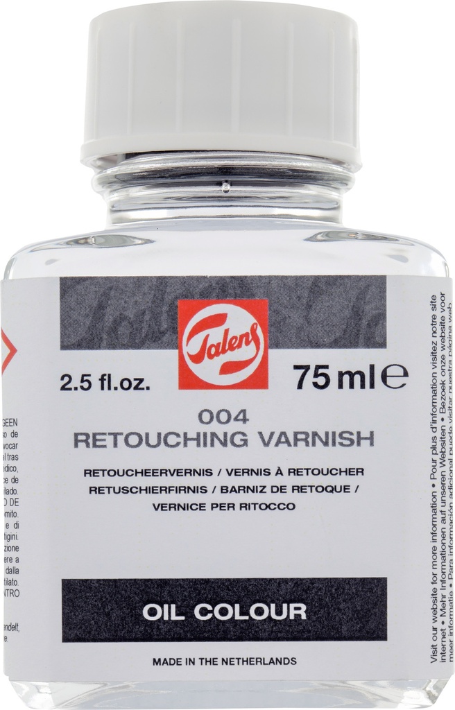 Talens Retoucheervernis 004 Fles 75 Ml