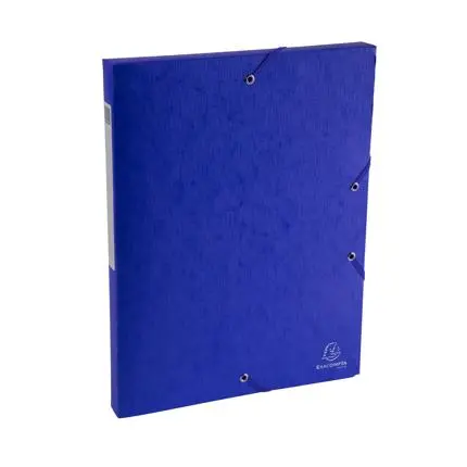 klasseerdoos eurobox 3 elastiek 25mm (blauw)