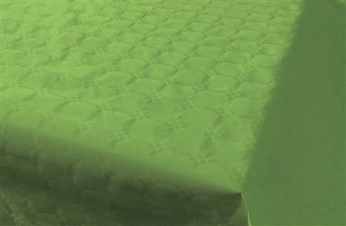 Tafelrol damastpapier (8mx118cm, lichtgroen)
