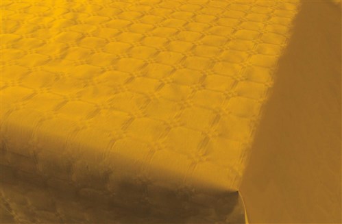 Tafelrol damastpapier (8mx118cm, oranje)