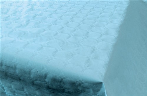 damastpapier (8mx118cm, ijsblauw)