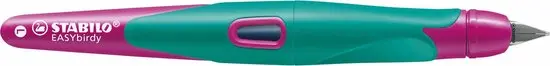 easy birdy writing system (roze/groen, linkshandig)