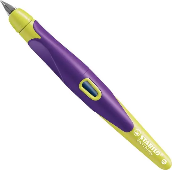 easy birdy writing system (geel/paars, rechtshandig)