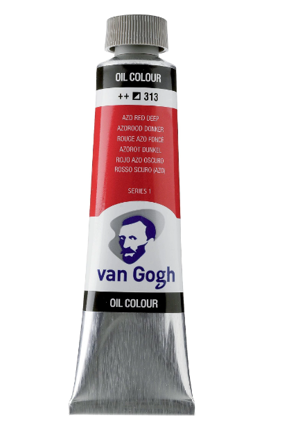 Van Gogh Olieverf Tube 40 ml Azorood Donker 313