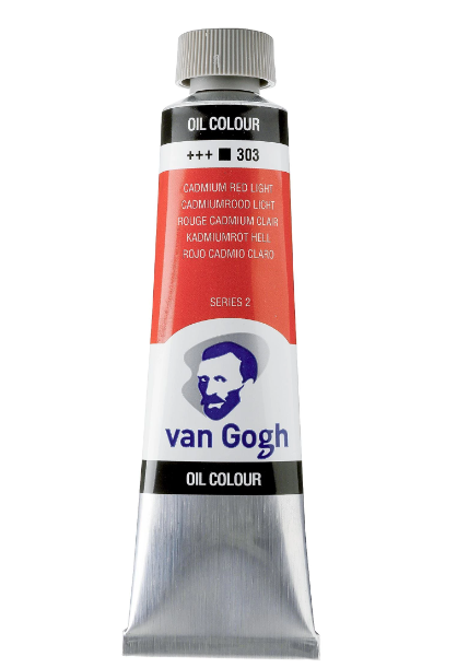 Van Gogh Olieverf Tube 40 ml Cadmiumrood Licht 303
