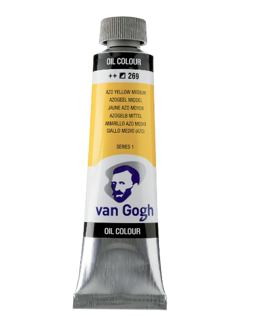 Van Gogh Olieverf Tube 40 ml Azogeel Middel 269