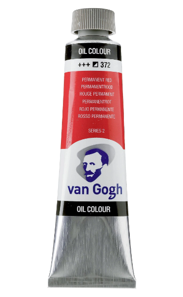Van Gogh Olieverf Tube 40 Ml Permanentrood 372