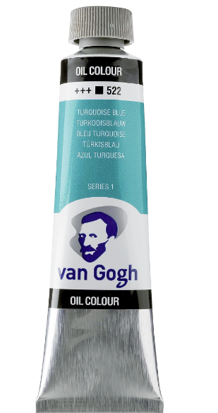 Van Gogh Olieverf Tube 40 Ml Turkooisblauw 522
