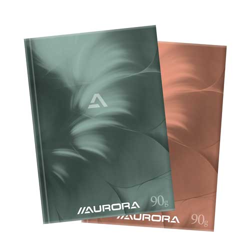 Hardcover Schrift 192Blz (A4, Gelijnd + Kantlijn)