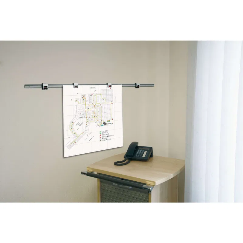 Rolclip - Wandlijst, Lengte 100 Cm