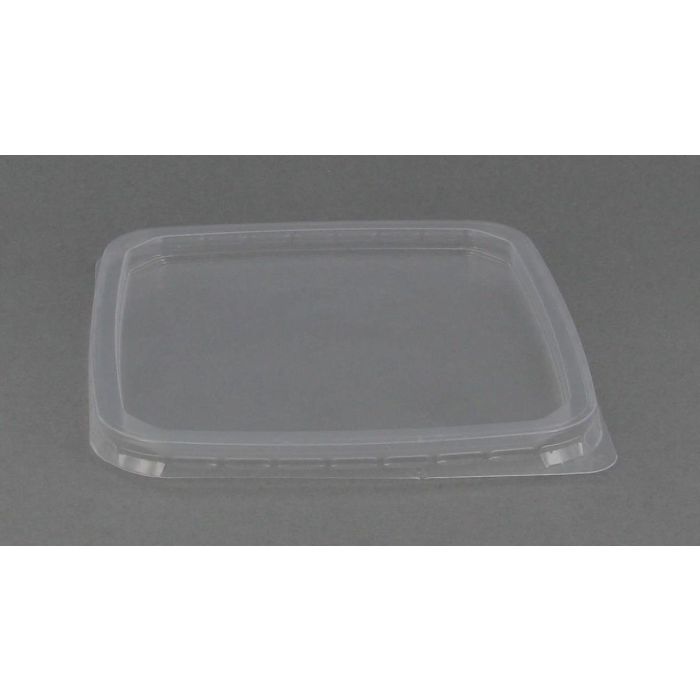 PP deksel Ad114 - Transparant - 115X115X8mm - 50 Stuks