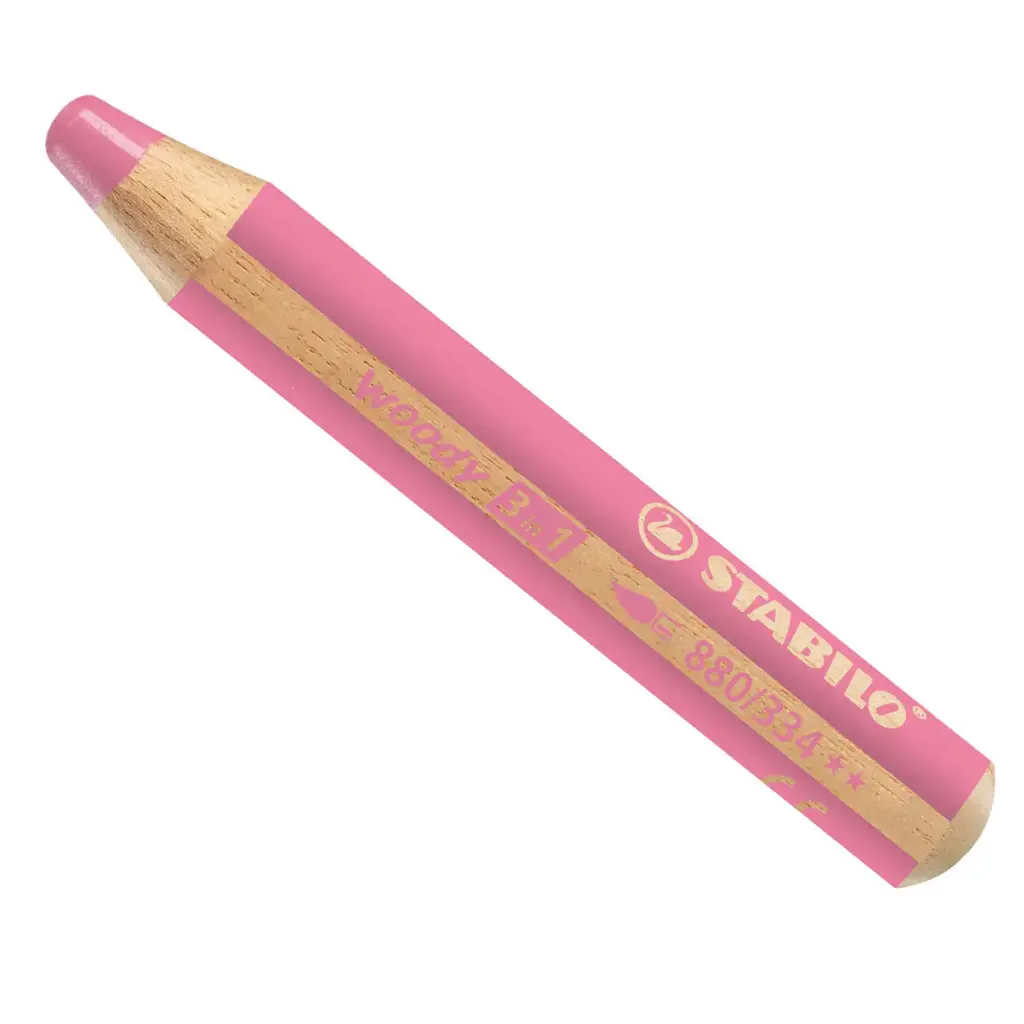 kleurpotlood woody (roze)