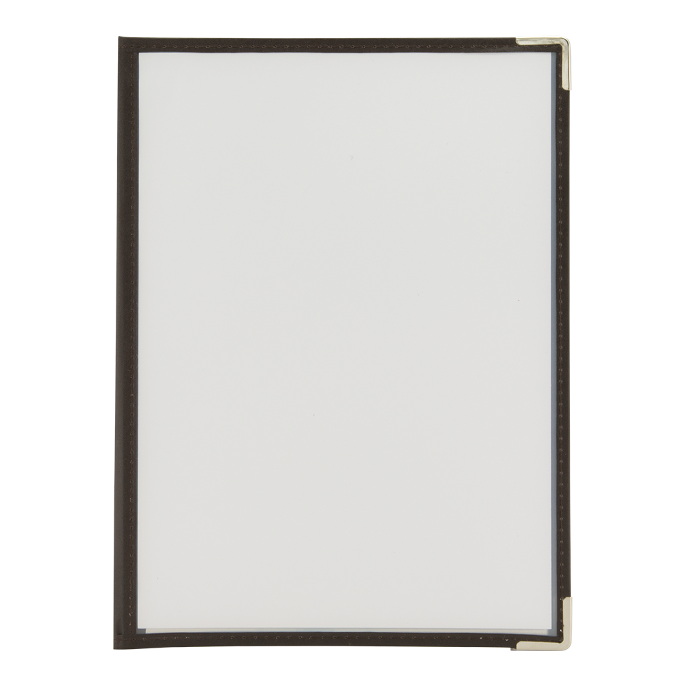 CRISTAL MENUCARD A4 (3STUK DOUBLE)