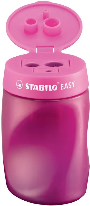 stabilo easy sharpening box (roze, rechtshandig)