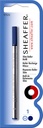 Rollerballvull.Sheaffer Slim Medium Blauw