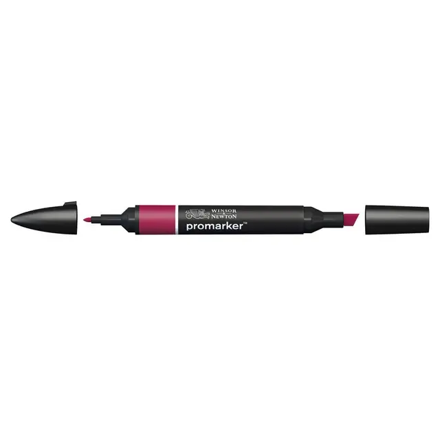Promarker, Burgundy, Caps on