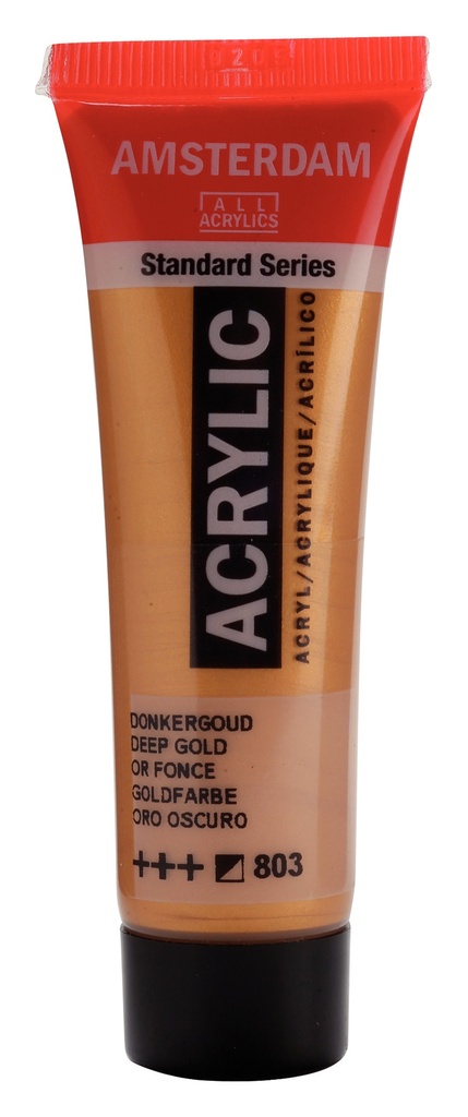 Standard Series Acrylverf Tube 20 Ml Donkergoud 803
