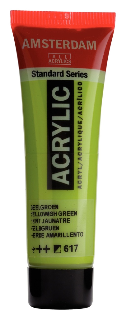 Standard Series acrylverf tube 20 ml Geelgroen 617