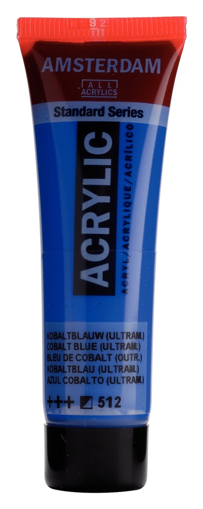 Standard Series acrylverf tube 20 ml Kobaltblauw (Ultramarijn) 512