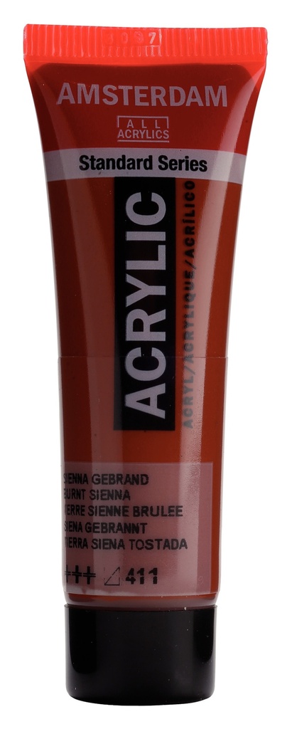 Standard Series acrylverf tube 20 ml Sienna Gebrand 411