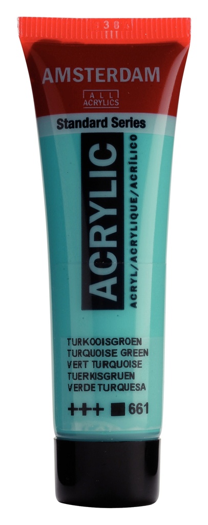 Standard Series acrylverf tube 20 ml Turkooisgroen 661