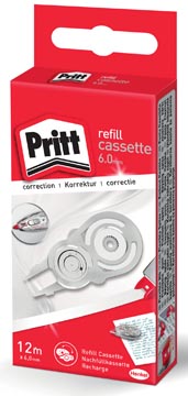 Pritt Vulling Voor Correctieroller Refill Flex 6 Mm X 12 M, In Ophangdoosje