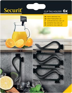 6X Clip Tag Houder