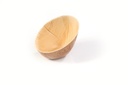 Palm kom ovaal schuin 120 x 86 x h72/30 mm